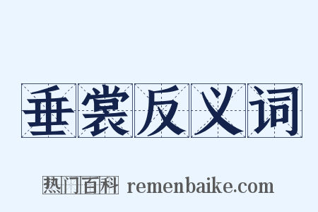 垂裳反义词是什么意思的图片